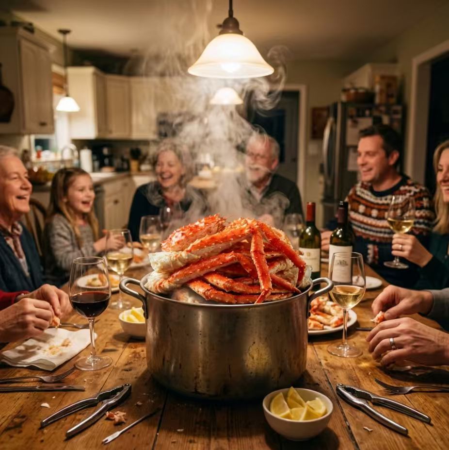 Colossal Alaskan Red King Crab Legs – Wild Caught & Premium Grade