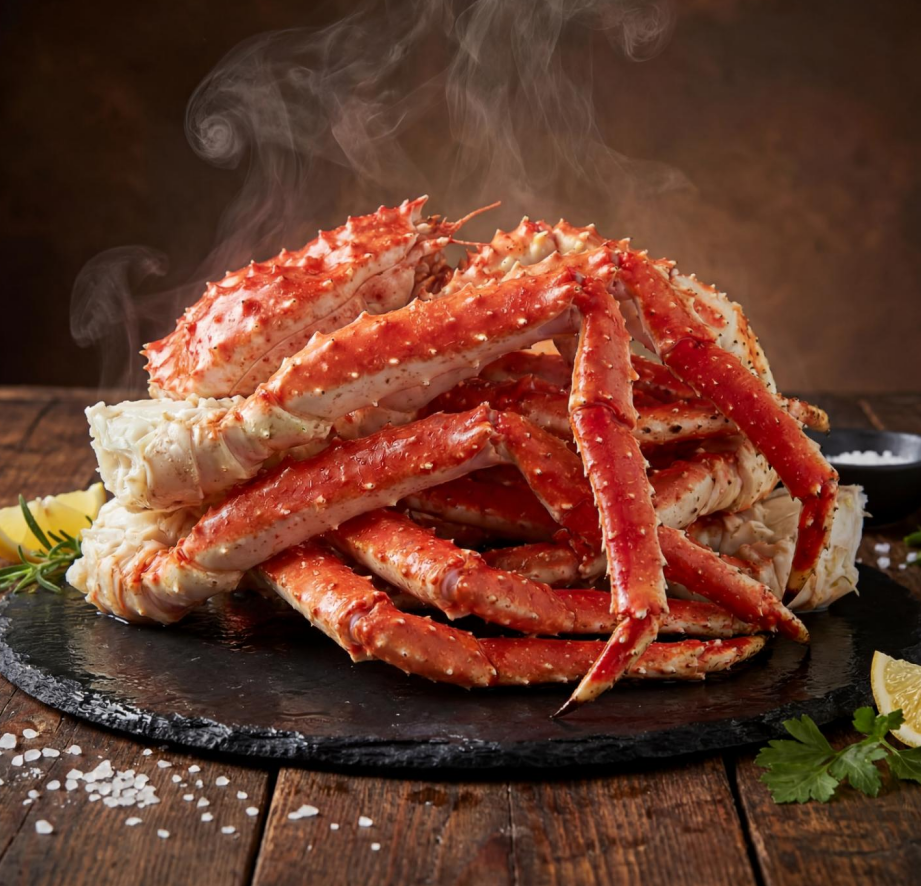 Colossal Alaskan Red King Crab Legs – Wild Caught & Premium Grade